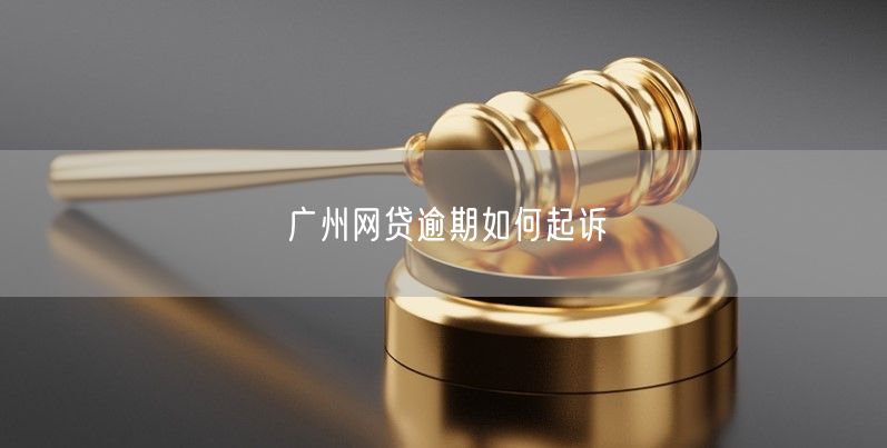 广州网贷逾期如何起诉
