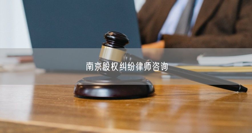 南京股权纠纷律师咨询