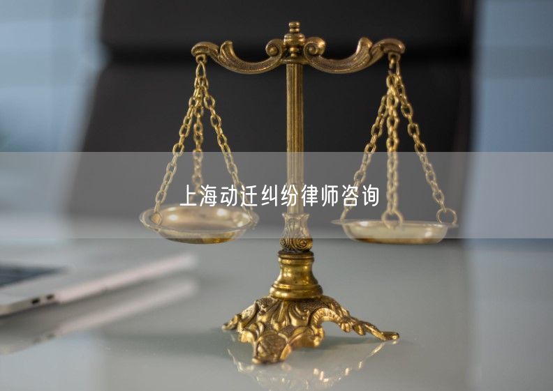 上海动迁纠纷律师咨询
